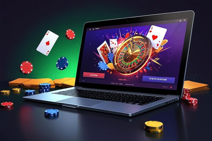 Antarmuka login aplikasi duniatogel77 menampilkan taruhan olahraga Liga 1 dan permainan live-dealer